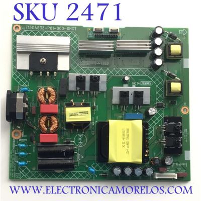 FUENTE PARA MONITOR DELL / NUMERO DE PARTE IL301UQD1 / 715GA533-P01-000-0HGT / NUMERO DE PANEL TPM315WQ1 / MODELO S3220DGFC